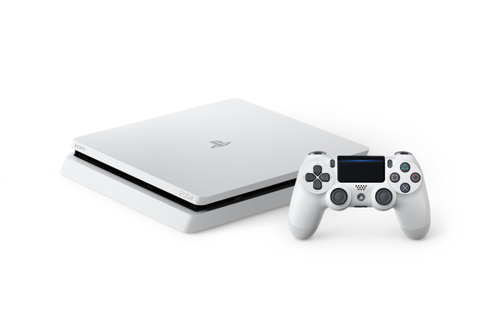 新型PS4本体初のカラーバリエーション「グレイシャー・ホワイト」とDUALSHOCK4新色2種が発売決定！
