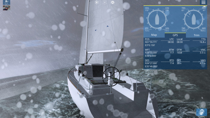 太平洋横断にリアルタイムで数ヶ月かかる航海シム『Sailaway』発表！―現実の気象データも使用