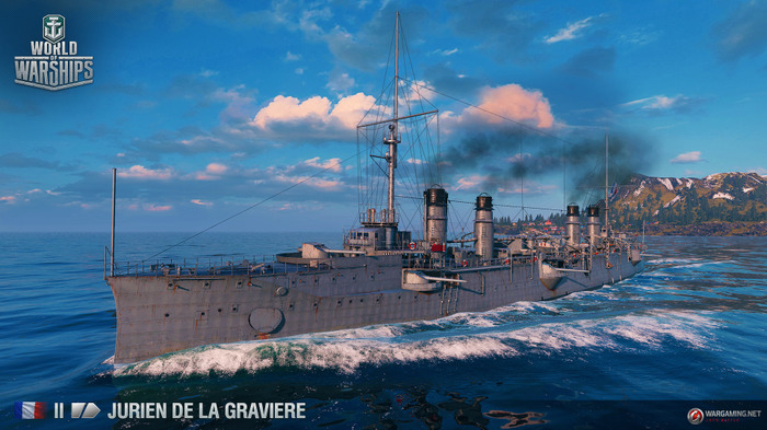『World of Warships』にフランス巡洋艦ラインが追加！アップデート0.6.4配信