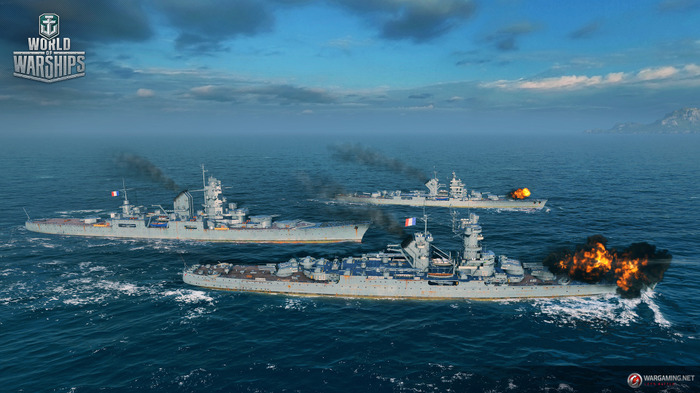 『World of Warships』にフランス巡洋艦ラインが追加！アップデート0.6.4配信