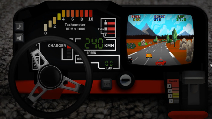あの懐かしおもちゃ風レースゲーム登場―『MY 1980's DASHBOARD』Steamページ公開