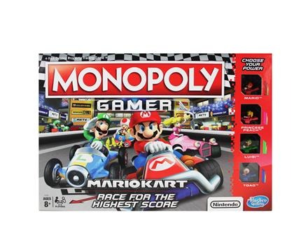 モノポリー版『マリオカート』海外で発売開始、おなじみのレース大会が盤上で開幕