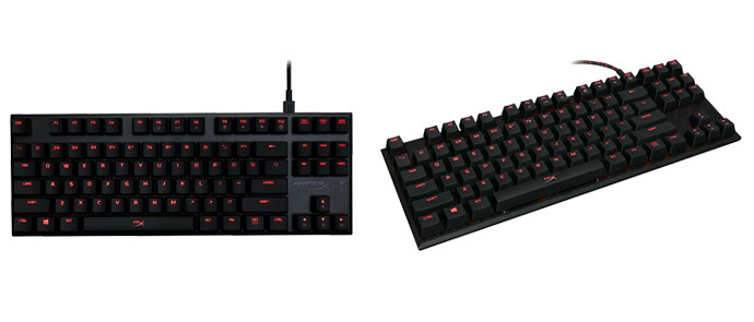 HyperX、Cherry MX青軸を採用したテンキーレス英語キーボードを発売