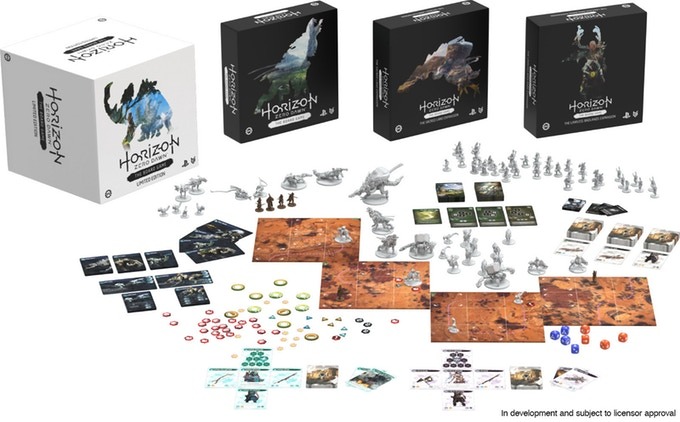 『Horizon Zero Dawn』公式ボードゲームのKickstarterが目標金額を達成！開始から1日で1億円近くを調達