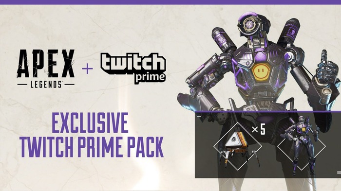 『Apex Legends』新武器が明日追加！「Twitch Prime」会員はApexパック5個と限定スキンも獲得可能