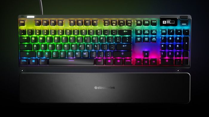 ゲーミングキーボード「Apex Pro」SteelSeriesより発表―アクチュエーションポイント自動調整が可能