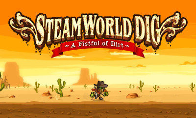 3DSのハードコア2D採掘アクション『SteamWorld Dig』、ついに日本版のリリースが決定