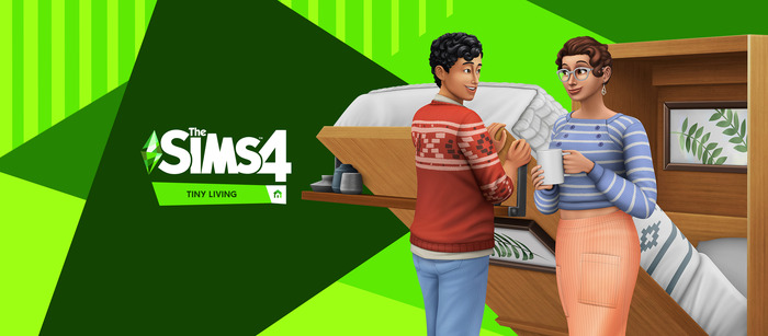 『The Sims 4』狭小住宅DLC「Tiny Living Stuff Pack」発表ー 狭いながらも楽しい我が家
