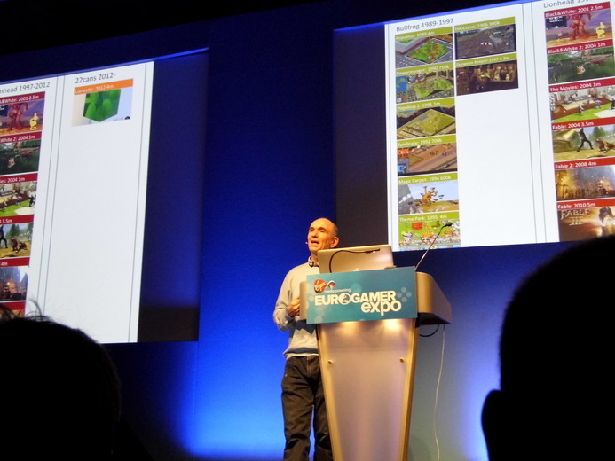 EUROGAMER EXPO: ピーター・モリニューは何故God-Gameを作り続けるのか? ― デベロッパーセッションレポート