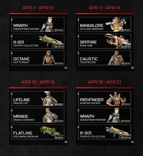 『Apex Legends』デュオとキングスキャニオンが常設に！新イベント「古の理」も4月7日より開催
