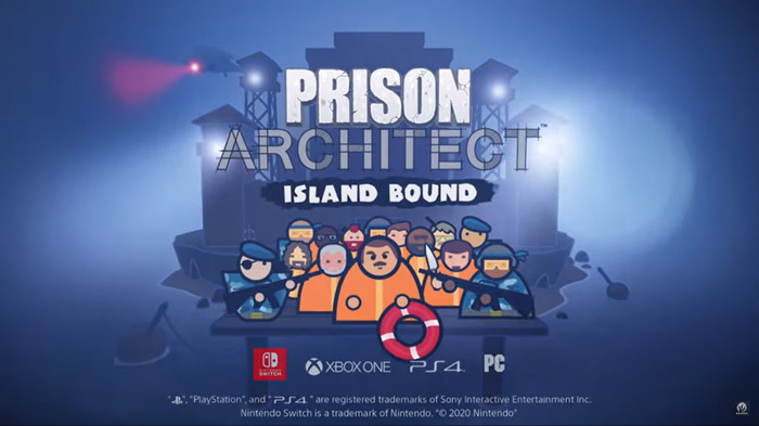 監獄運営シム『Prison Architect』新DLC「Island Bound」発表ー無料DLC「Cleared For Transfer」配信開始