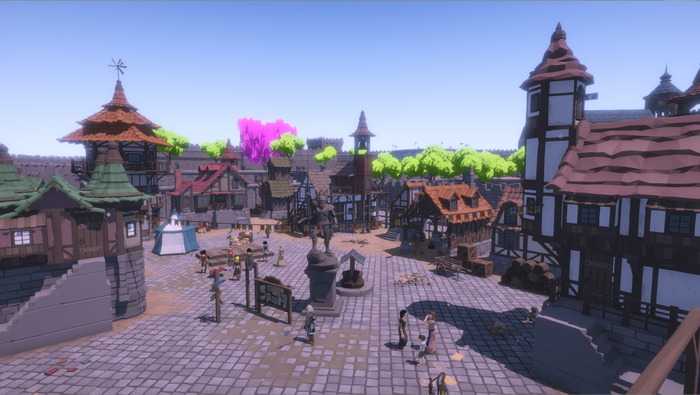 クラシックオープンワールドRPG『Gedonia』Steam早期アクセス開始―好きに成長して自宅も建てよう