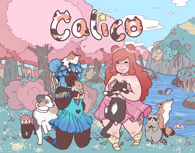 ぽっちゃり魔法少女猫カフェ経営SLG『Calico』最新映像！ ケーキのデコレーションなどのカスタマイズ要素も
