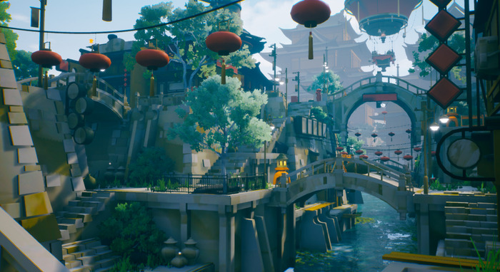 オリエンタルな世界を巡るアクションADV『黄昏ニ眠ル街』発表！ Steamにて2021年リリース予定