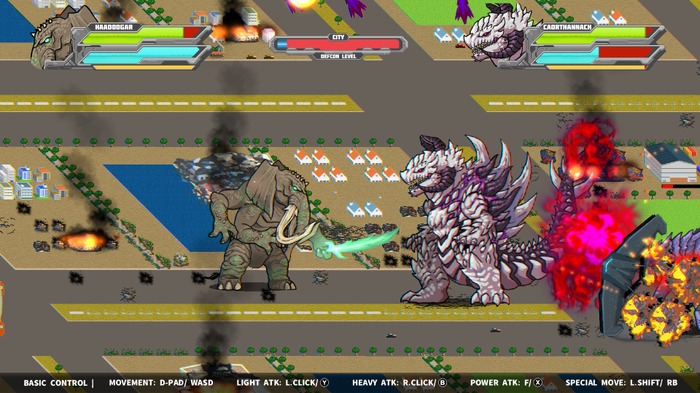 基本プレイ無料の巨大怪獣バトルACT『大怪獣大決戦』Steam早期アクセス開始―怪獣たちの王になれ！