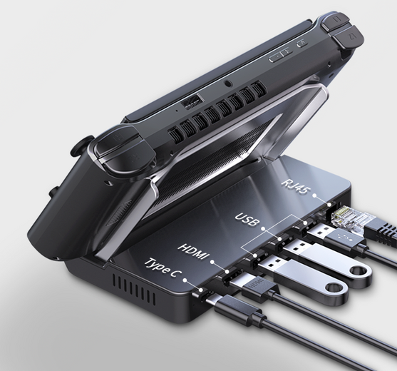 5.5インチ液晶の「GPD WIN 3」がCF開始!ニンテンドースイッチのようなドックも使えるゲーミングUMPC