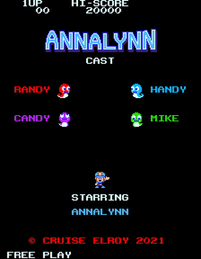 80年代風アーケードACT『Annalynn』―プレイを続けるためにもう一枚100円玉を入れなきゃいけないという気持ちも残したい【開発者インタビュー】