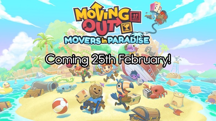 物理演算引っ越しACT『Moving Out』南の島DLC「​Movers in Paradise」が現地2月25日配信