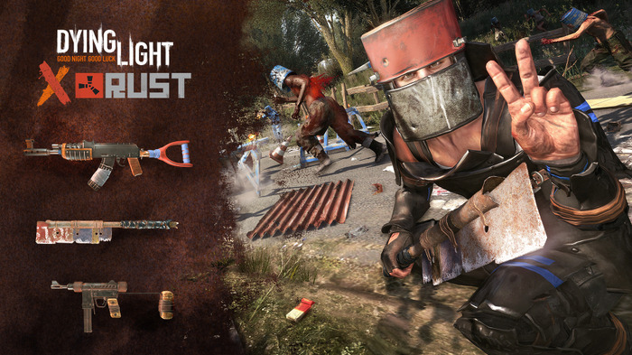 PC版『Dying Light』にてハードコアサバイバル『Rust』とのコラボイベントが開催！無料のアイテムDLCも配信中