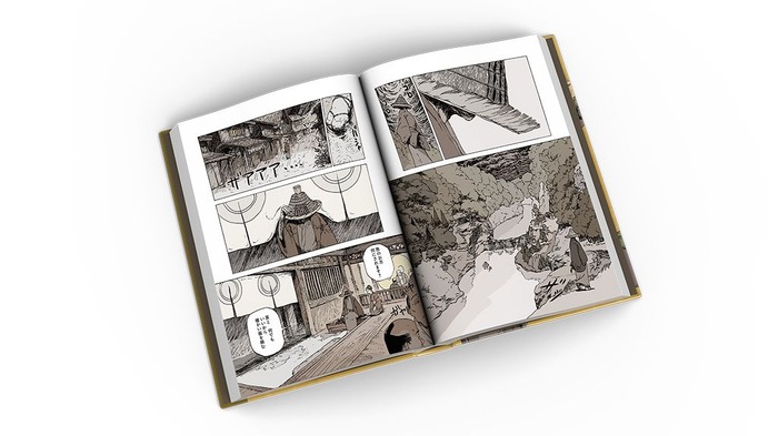 日本人アーティストが描くオリジナルコミック「ウィッチャー ローニン」Kickstarter開始！日本風の世界でゲラルトが雪女を追う