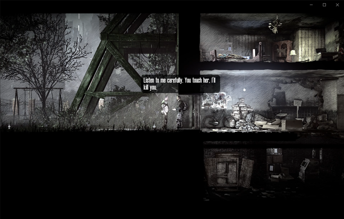 『This War of Mine』戦争が狂わせる人々の心―子供をさらわれた親の心中は如何に【ゲームで英語漬け#77】