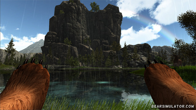 シミュレータージャンルに新たなる刺客！森のクマさんとして生活する『Bear Simulator』Kickstarterが開始
