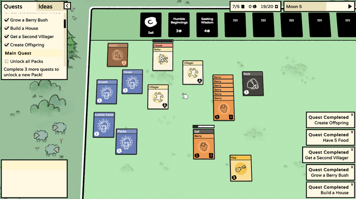 カードで村づくり!高評価ローグライトサバイバル建築シム『Stacklands』の魅力に迫る【デジボで遊ぼ!】