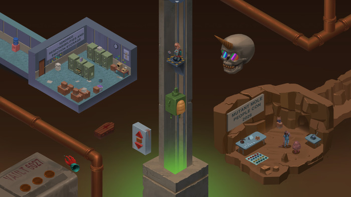 【期間限定無料】マルチ対応老人アクション『Just Die Already』&終末世界ミュータントADV『Paradigm』Epic Gamesストアにて配布開始