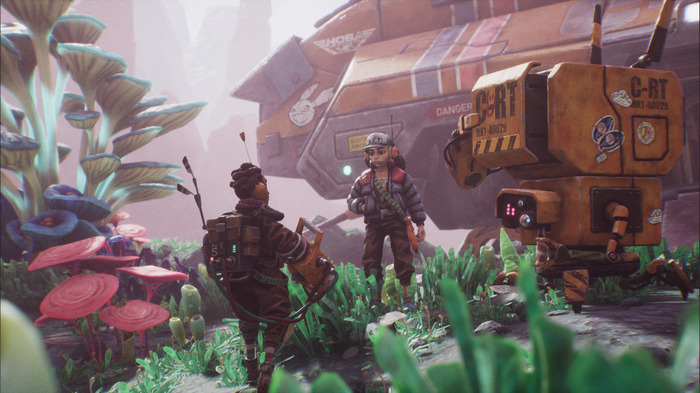 惑星清浄化SFアクションADV『The Gunk』日本語対応でSteam版配信開始―『SteamWorld』開発元新作