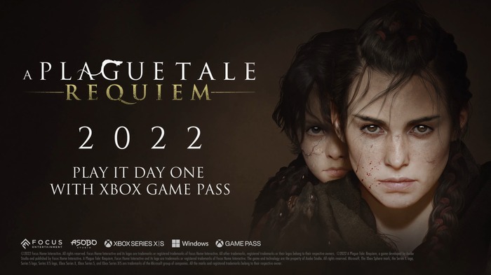 残酷な世界での姉弟の冒険再び『A Plague Tale: Requiem』最新ゲームプレイ映像公開『プレイグ テイル -イノセンス-』続編【XBGS2022】