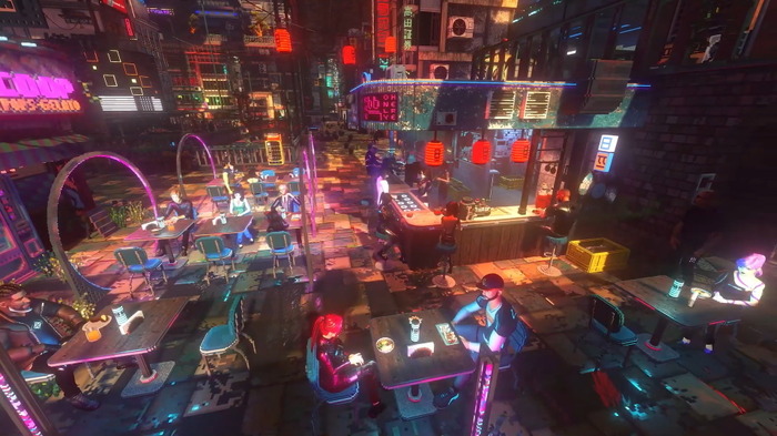 サイバーパンクライフシム『Nivalis』新映像!ボクセル輝くネオンが美しい…【PC Gaming Show】