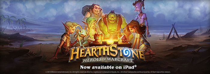 日本のApp StoreでiPad版『Hearthstone』が配信開始、Blizzardの無料CCGが遂にプレイ可能