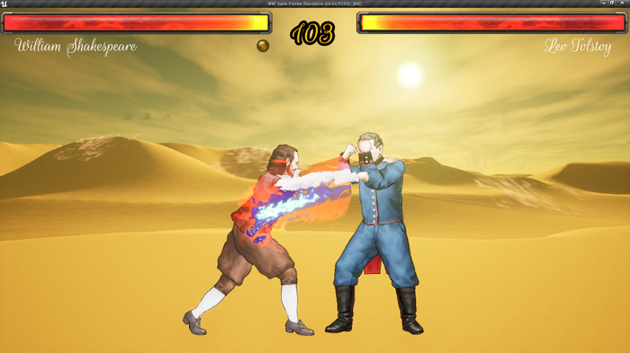 文豪対戦格闘ACT『Write 'n' Fight』Steam向けにリリース―現在はゲームがまともにプレイできないなどの報告も