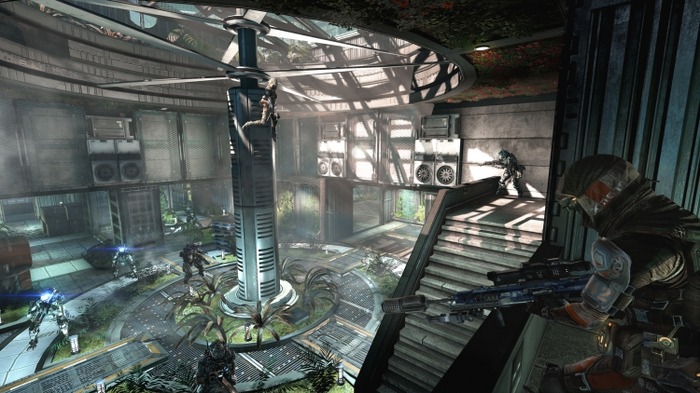 『Titanfall』DLC第二弾「Frontier's Edge」輸送拠点を舞台にしたマップ「Export」最新ショット