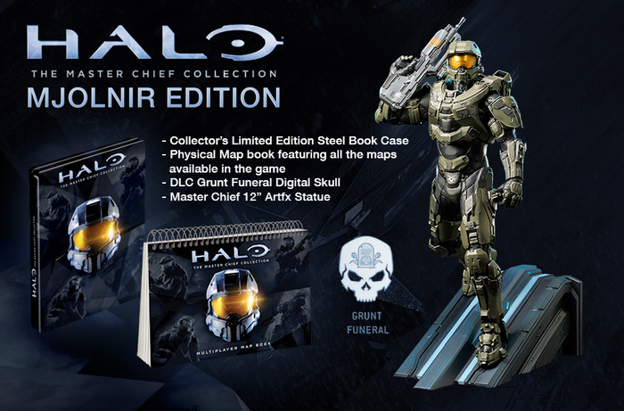『Halo: The Master Chief Collection』の英小売「GAME」限定版2種が発表