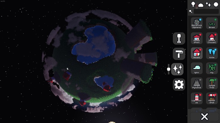 癒やし効果抜群惑星テーマのサンドボックス『Terra Toy』―気ままにデコレートできるけれど…【プレイレポ】