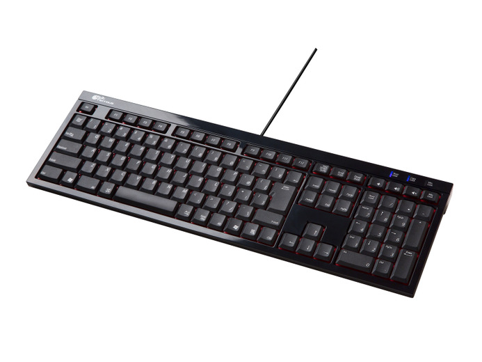 ゲーミングキーボード「BFKB113PBK」が10月発売、スタイリッシュな薄型パンタグラフタイプ