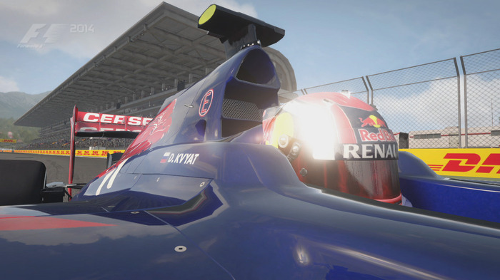 PS3/360『F1 2014』の新規リプレイ・トレイラー、ダニール・クビアトがソチを疾駆