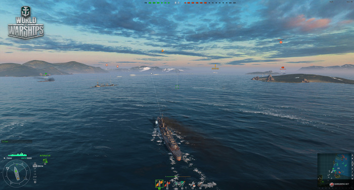 【TGS2014】『World of Warships』プレイレポ― 高雄型重巡を体験