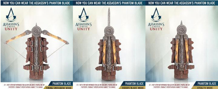 『Assassin’s Creed Unity』に登場する新武器ファントムブレイドの開封映像が公開