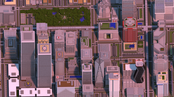 Xbox 360版『Minecraft』2年間で450万ブロックを積み上げた大都市マップ