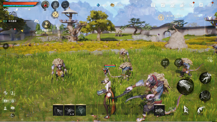 『ブレイドアンドソウル2』は武侠的な世界で楽しみが押し寄せてくるMMORPG!ゲーミングレポーター響がゲーム内を街ブラしてみた