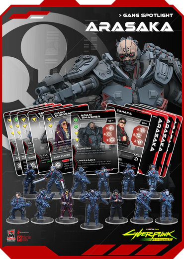 「サイバーパンク エッジランナーズ」の対戦ボードゲーム「Cyberpunk Edgerunners: Combat Zone」発表！キャラクターのスキルを駆使して戦場を駆け抜けろ