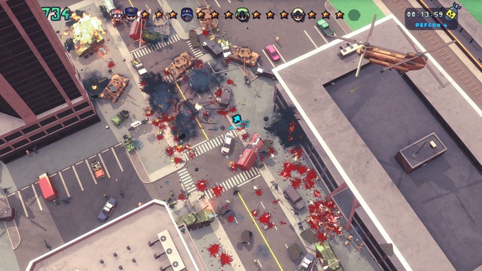『GTA』リスペクトの大混乱クライムACT『Maniac』Steamでリリース！狂気と破壊で街をカオスにする『Vampire Survivors』ライク