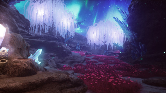 胸元眩しい美女が世界を救うセミオープンワールドACT『FRACTALS OF DESTINY』正式版Steamでリリース―日本語にも対応