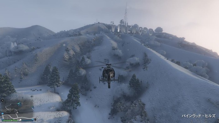 『GTAオンライン』で降雪を観測、白く染まったロスサントスへ急げ！