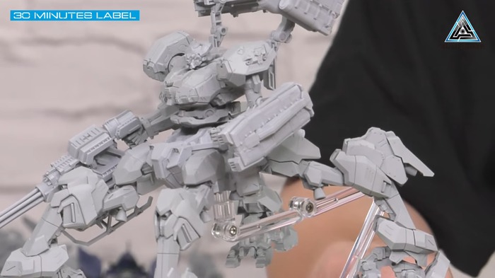 『AC6』よりG1ミシガンの「ライガーテイル」がプラモデル「30MM」として12月に登場―ボリュームたっぷりの四脚機体が5,280円!