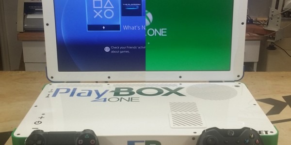 PS4とXbox Oneを一体化！夢のラップトップ機「PlayBOX」を海外マニアが製作