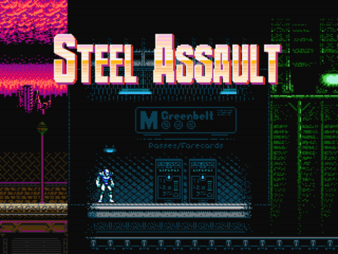 レトロなファミコン風アクション『Steel Assault』がKickstarterに登場 ― グラフィックもサウンドも懐かしい
