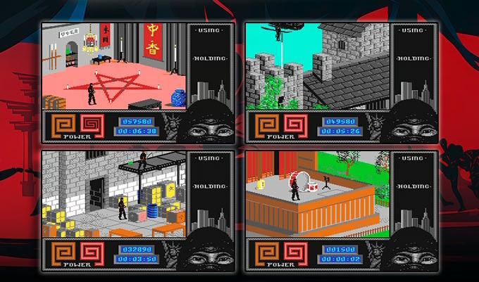 80～90年代の欧米ホビーパソコンを騒がせた忍者たちが現行ハードで蘇る！『The Last Ninja Collection』クラウドファンディング実施中